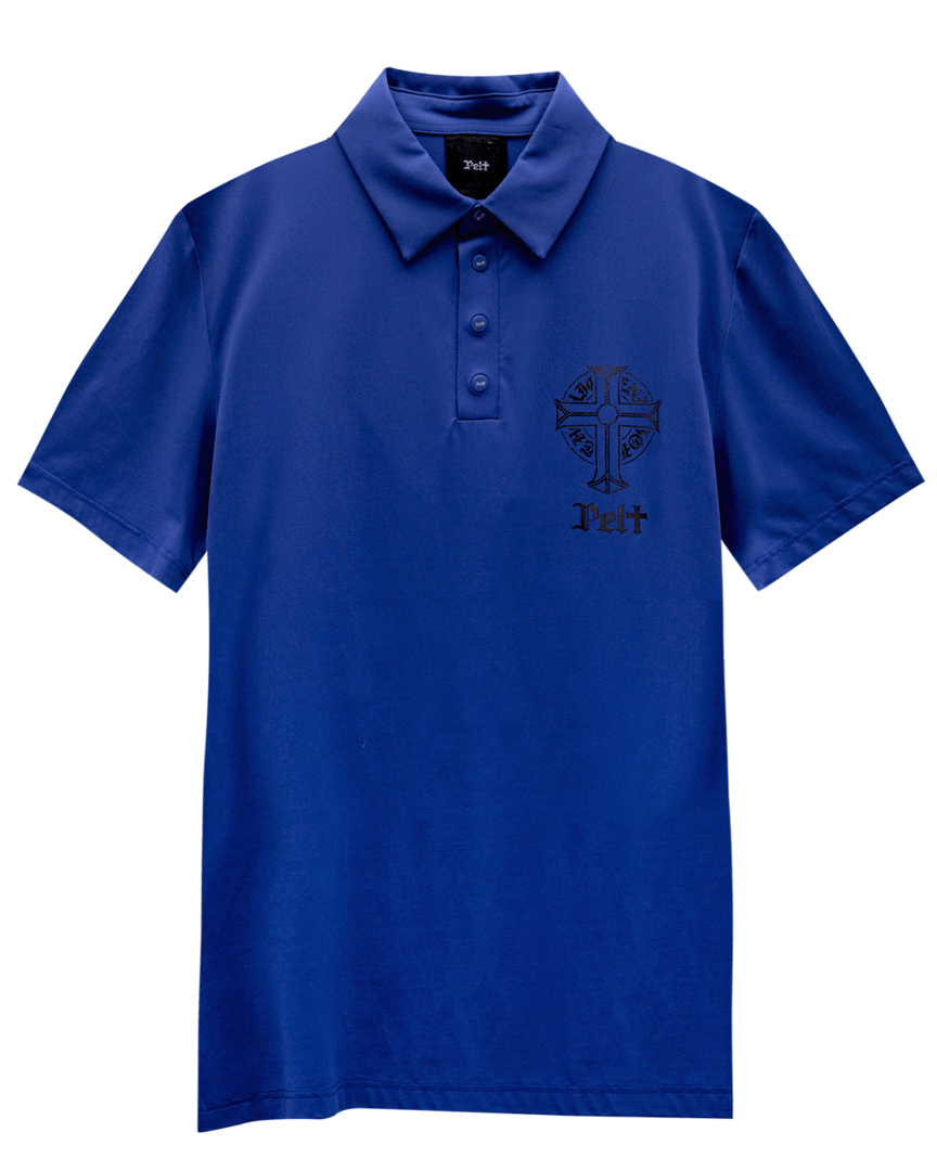 펠트 시그니처 홀리 라이트 PK 셔츠 : 남성용 블루 (PA2TSM011BL)