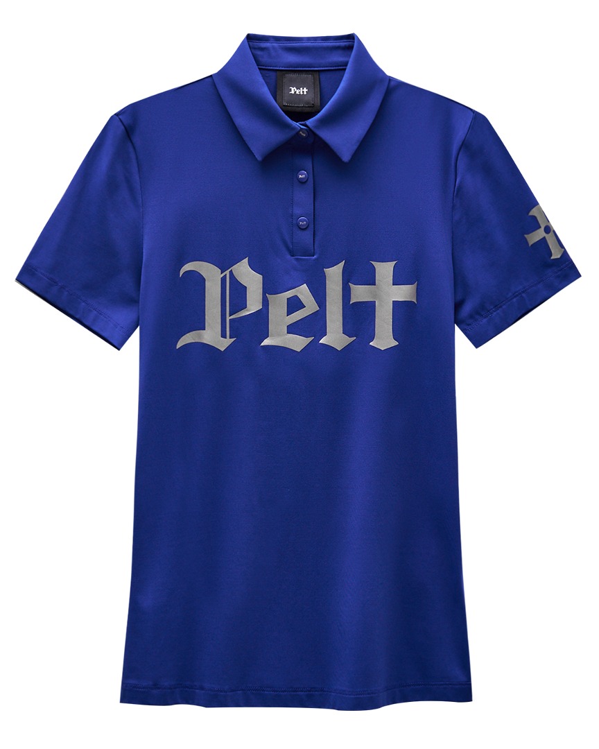 Silver Logo Basic PK Shirts : Men&#039;s Blue (PA2TSM007BL)